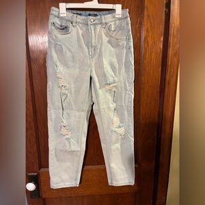 Wild Fable Light Blue Highest-Rise Mom Jeans